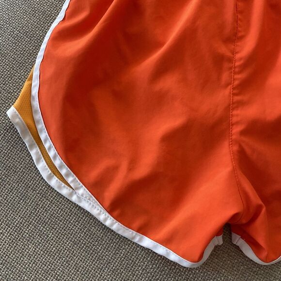 Nike Dri-Fit Orange White Athletic Shorts Size XS - Picture 8 of 13
